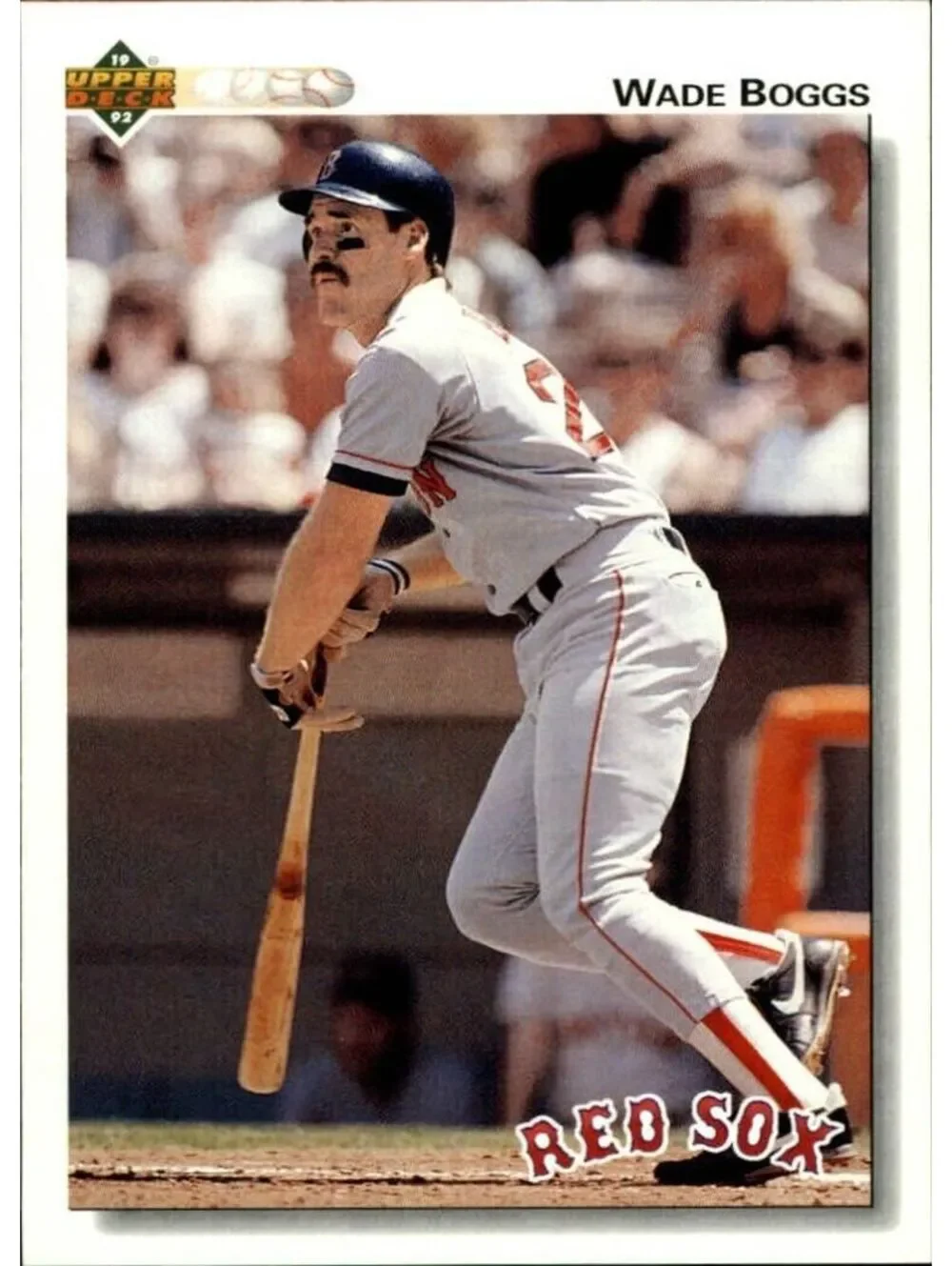 Wade Boggs 1992 Upper Deck MLB #443 Baseball Card Boston Red Sox